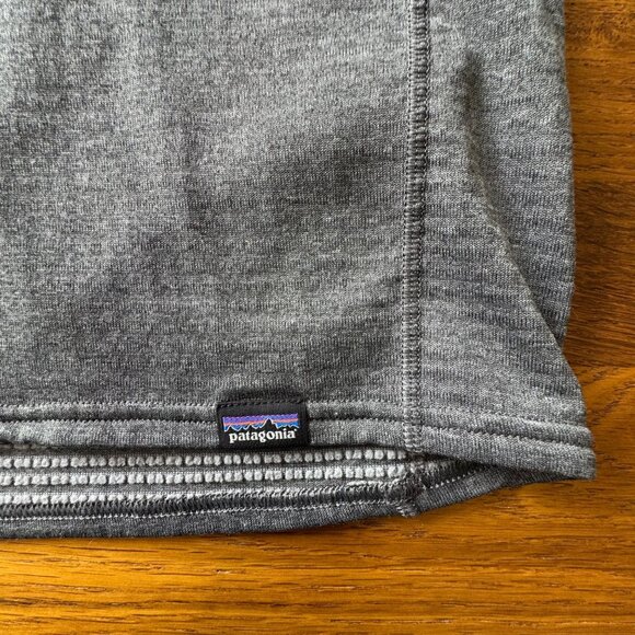 PATAGONIA Capilene BaseLayer Top Mens XS Gray Thermal Weight Shirt Base Layer - Picture 3 of 7